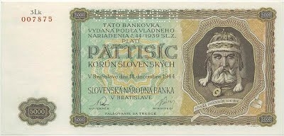 Bankovky SR od 1939