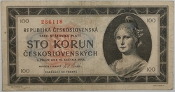 100 Kčs 1945