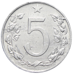 5 haléř 1955