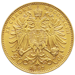 20 koruna 1897