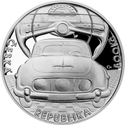 Osobní automobil Tatra 603 PROOF, 500 Kč.