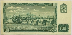 100 Kčs 1961 II. vydání