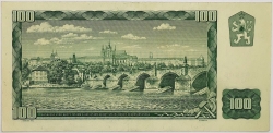 100 Kčs 1961 II. vydání