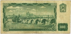 100 Kčs 1961 I. vydání