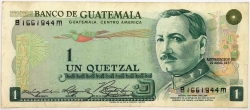 Guatemala - 1 Quetzal 1977