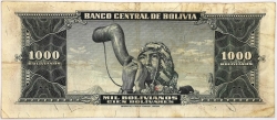 Bolivia - 1000 Bolivianos 1945