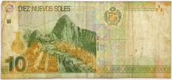 Peru - 10 Soles 2013