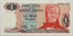 Argentina - 1 Peso 1983