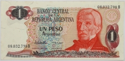 Argentina - 1 Peso 1983