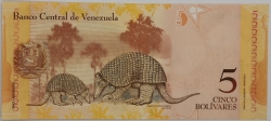 Venezuela - 5 Bolivares 2013