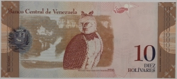 Venezuela - 10 Bolivares 2013