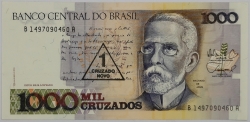 Brasil - 1000 Cruzados 1988