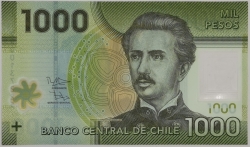 Chile - 1000 Pesos 2012