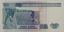 Peru - 10 Intis 1987