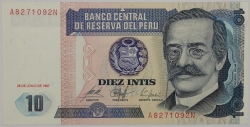 Peru - 10 Intis 1987