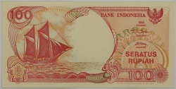 Indonésie - 100 Rupiah 1992