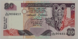 Srí-Lanka / Ceylon - 20 Rupees 2006