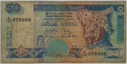 Srí-Lanka / Ceylon - 50 Rupees 1995