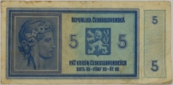 5 Kč 1938 