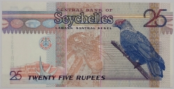 Seychely - 25 Rupees 1998