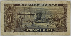 Romania - 5 Lei 1966