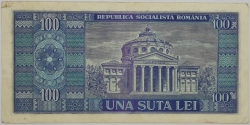 Romania - 100 Lei 1966