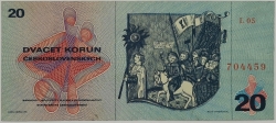 20 Kčs 1970