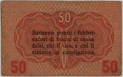 Italy - 50 Centesimi 1918