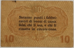 Italy - 10 Centesimi 1918