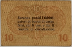 Italy - 10 Centesimi 1918