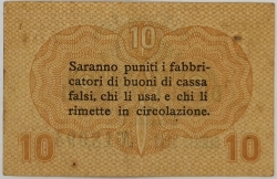 Italy - 10 Centesimi 1918