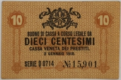 Italy - 10 Centesimi 1918