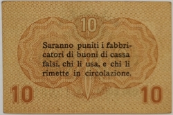 Italy - 10 Centesimi 1918