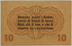 Italy - 10 Centesimi 1918 