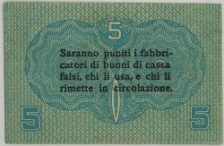 Italy - 5 Centesimi 1918