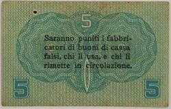 Italy - 5 Centesimi 1918