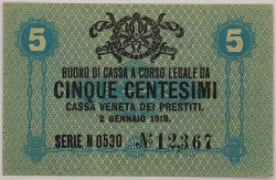 Italy - 5 Centesimi 1918