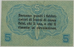 Italy - 5 Centesimi 1918