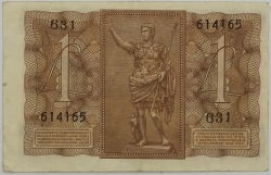 Italy - 1 Lira 1939