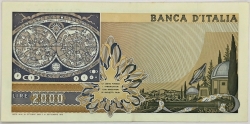 Italy - 2000 Lire 1983