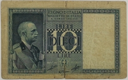 Italy - 10 Lire 1935