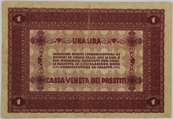 Italy - 1 Lira 1918 