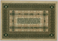 Italy - 2 Lira 1918  