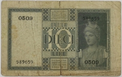 Italy - 10 Lire 1935