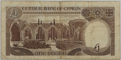 Cyprus - 1 Pound 1987