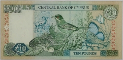 Cyprus - 10 Pound 2001