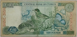 Cyprus - 10 Pound 1998