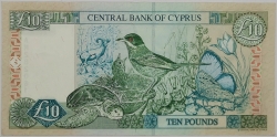 Cyprus - 10 Pound 2001 