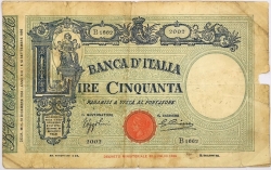 Italy - 50 Lire 1926-36