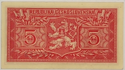 5 Kčs 1949